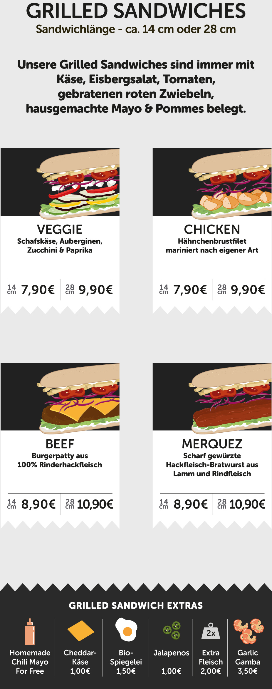 Grilled Sandwiches